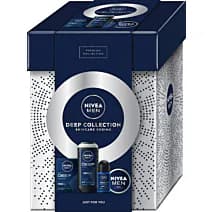 MEN Deep Collection zestaw antyperspirantu, kremu, żelu pod prysznic i wody po goleniu