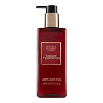 The Edit Cherry Temptation luksusowe mydło w płynie Cherry, Jasmine & Sandalwood