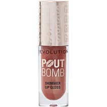 Makeup Revolution Pout Bomb Shimmer Gloss Błyszczyk do ust Nude Glow