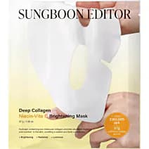 Deep Collagen Niacin-Vita C Brightening Mask, Rozświetlająca maska hydrożelowa do twarzy