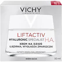 Liftactiv H.A. Anti-Wrinkle Firming Cream liftingujący krem na dzień do skóry suchej