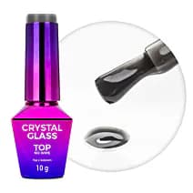 Crystal Glass Black — kolorowy top no wipe