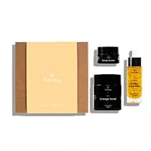 Zestaw Gold Treasure Do Twarzy Dłoni Ciała Ust Olejek Peeling Balsam