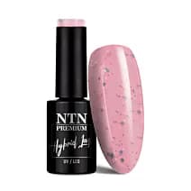 Pinks Limited Edition lakier hybrydowy nr 440 – róż z drobinkami bez HEMA/Di-HEMA