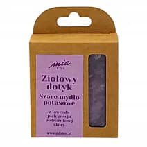 Ziołowy Dotyk Szare mydło potasowe lawendowe. Naturalne Mydło Potasowe – Delikatne do Ciała, Handmade
