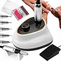 Frezarka do Paznokci Profesjonalna Manicure Pedicure 65 W z Zestawem Frezów