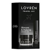 zestaw podróżny: M1 Mascara Mini Extra Objętość, + liftingujący krem do twarzy V3 Extra-Lift Effect