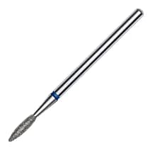 Expert frez diamentowy płomyk z niebieskim oznaczeniem, średnica główki 2,1 mm, część robocza 8 mm (FA10B021/8)