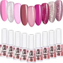 Pinks 2 – zestaw 9 lakierów hybrydowych