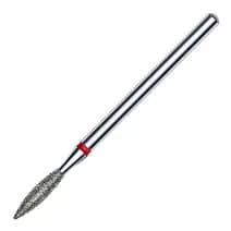 Expert frez diamentowy płomyk z czerwonym oznaczeniem, średnica główki 2,3 mm, część robocza 10 mm (FA10R023/10)