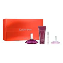 Euphoria Zestaw: woda perfumowana + perfumetka travel size + perfumetka travel size + balsam do ciała