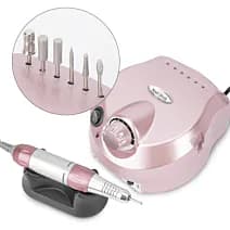 Profesjonalna Frezarka Do Paznokci 65W Mocna Różowa Pedicure Manicure