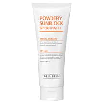 Powdery Sunblock SPF50+ PA+++ krem przeciwsłoneczny dla cery tłustej