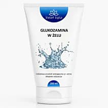 Żel z glukozaminą Kwiat Życia do masażu okolic kolan stawów i mięśni