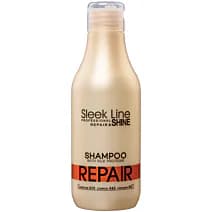 SLEEK LINE REPAIR Szampon z jedwabiem do włosów zniszczonych
