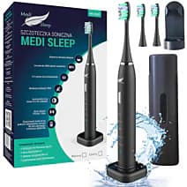 szczoteczka soniczna do zębów + etui + uchwyt + 37 tys drgań