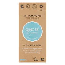 GingerOrganic Tampony z aplikatorem Super