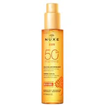 Sun Face and Body Tanning Sun Oil olejek do opalania do twarzy i ciała SPF 50