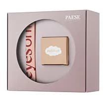 Zestaw Merry Look Set, Puder do twarzy Puff Cloud + Maskara do rzęs Paese Eyes On