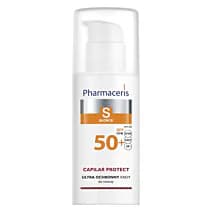 S Krem ochronny do skóry naczynkowej i z trądzikiem różowatym SPF50+