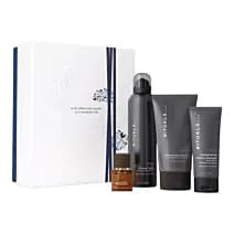 Homme zestaw prezentowy woda perfumowana L’Essentiel + pianka do mycia ciała + peeling do twarzy + szampon do włosów 70