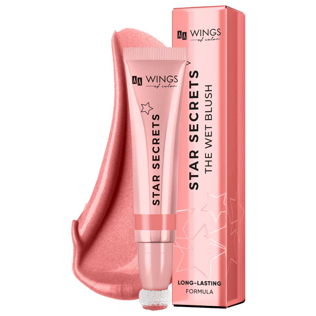 The Wet Blush — kremowy róż rozświetlający