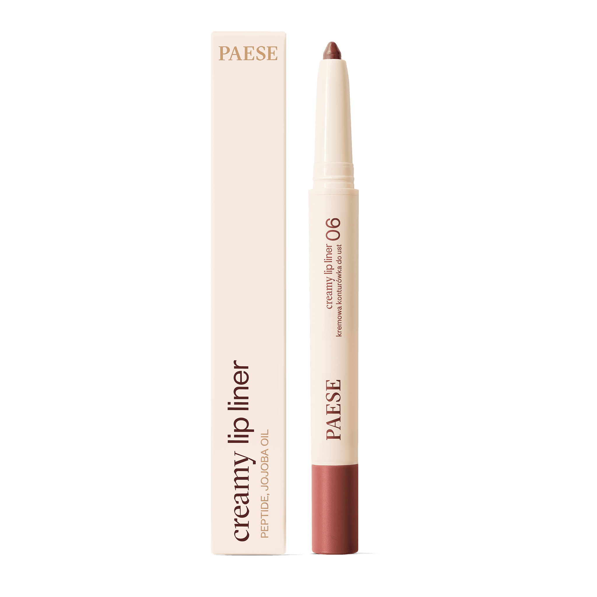 Creamy Lip Liner kremowa kredka do ust odcień 06 crown brown