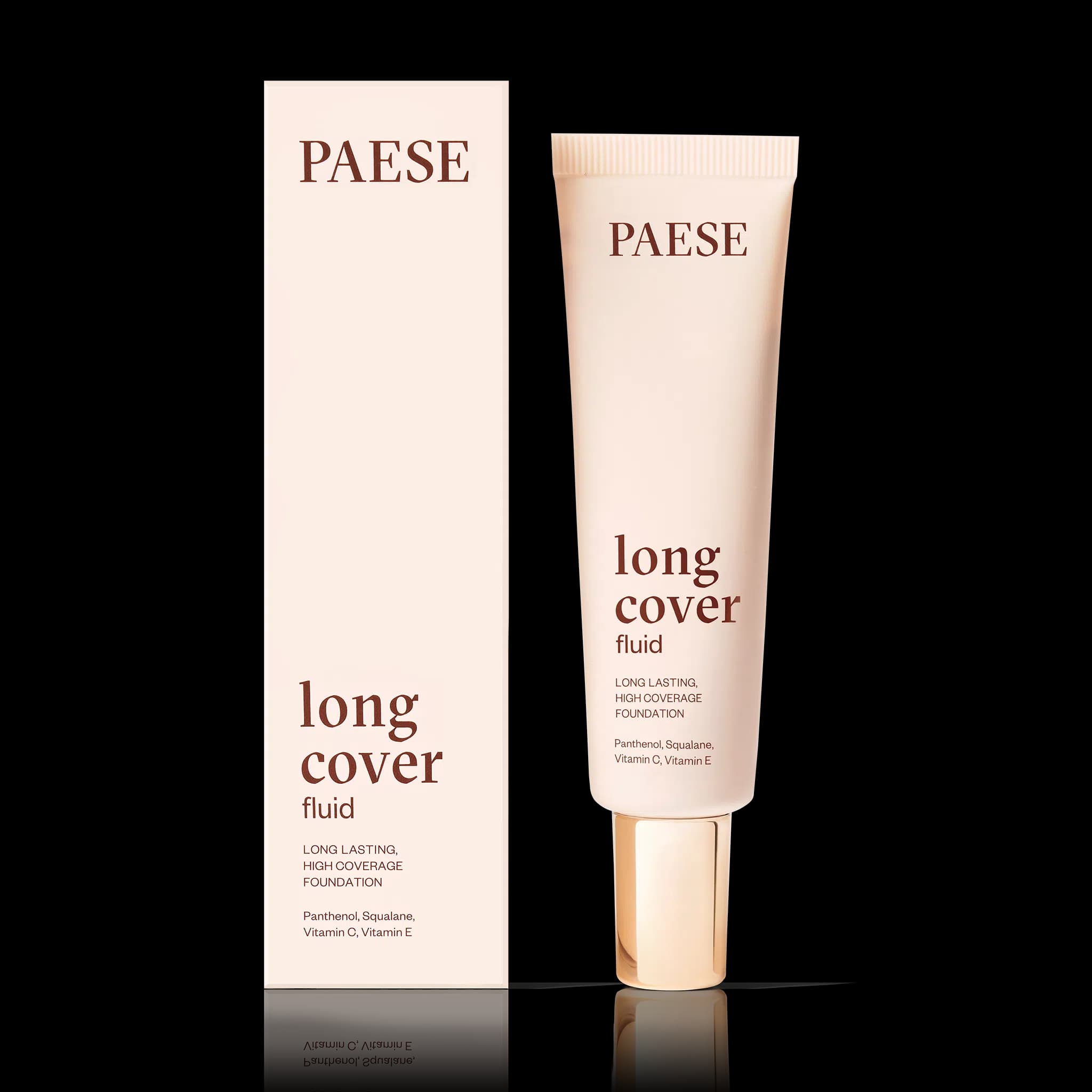 Long Cover Fluid Podkład do Twarzy 01 Light Beige
