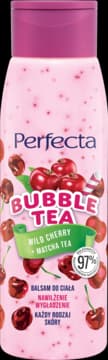 Bubble Tea balsam do ciała, nawilżający, Wild Cherry + Matcha Tea