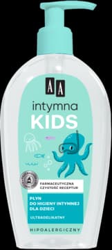 Intymna Kids płyn do higieny intymnej, dla dzieci, ultradelikatny, hipoalergiczny