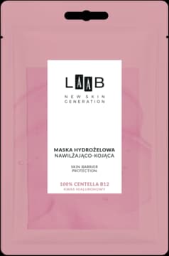 LAAB Skin Barrier Protection maska w płachcie, z kompleksem 100% Centella B12, nawilżająco-kojąca