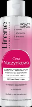 Cera Naczynkowa płyn micelarny, 3w1, oczyszczająco-kojący, zmniejsza zaczerwienienia
