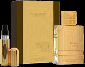 Amber Oud Gold Edition Extreme zestaw unisex, woda perfumowana +