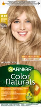 krem do włosów, trwała, odżywcza koloryzacja, nr 8.13 Naturalny Jasny Blond