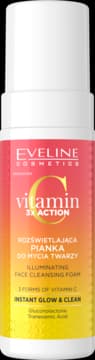 Vitamin C 3xAction pianka do mycia twarzy, rozświetlająca