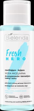Fresh Hero woda micelarna do demakijażu twarzy i oczu, nawilżająco-kojąca