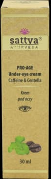 Ayurveda Pro-Age krem pod oczy, z kofeiną i wyciągiem z Centella Asiatica