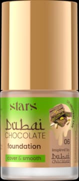 Dubai Chocolate podkład do twarzy, kryjąco-wygładzający, nr 06 Neutral Tan