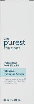 Intensive Hydration serum do twarzy z kwasem hialuronowym 2% i witaminą B5, nawilżające