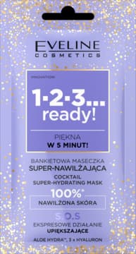1·2·3...Ready! maseczka do twarzy, nawilżająca