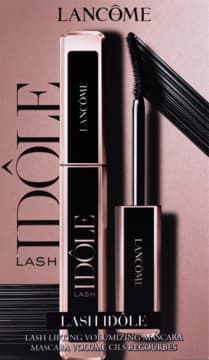 Lash Idôle Mascara 01 Glossy Black + Le Crayon Khôl 01 Noir + Bi-Facil – zestaw