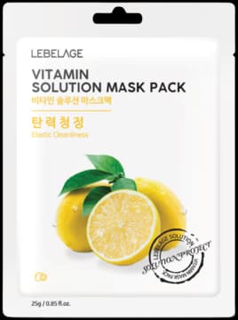 Vitamin Solution maska w płachcie, energetyzująca