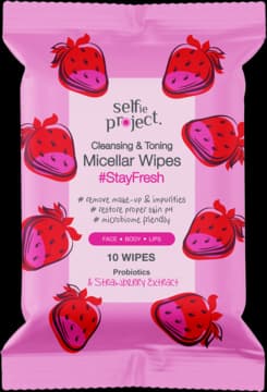 #StayFresh chusteczki do twarzy, micelarne, oczyszczająco-tonizujące