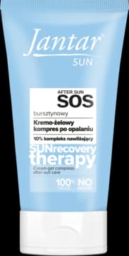 Sun After Sun SOS kompres po opalaniu, kremowo - żelowy, bursztynowy, nawilżający