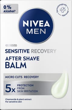 Sensitive Recovery balsam po goleniu, regenerujący, z rumiankiem i ekstraktem roślinnym