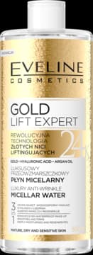 Gold Lift Expert płyn micelarny, luksusowy, przeciwzmarszczkowy, 3w1