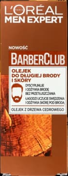 Barber Club olejek do brody długiej, olejek z Drzewa Cedrowego