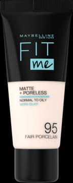 Fit Me Matte + Poreless podkład do twarzy, matujący, nr 095 Fair Porcelain