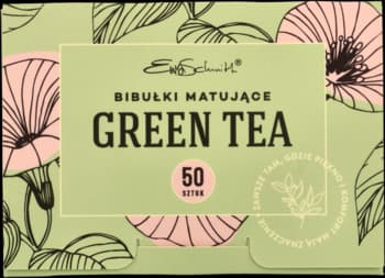 bibułki matujące, Green Tea