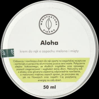 Aloha krem do rąk o zapachu melona i mięty